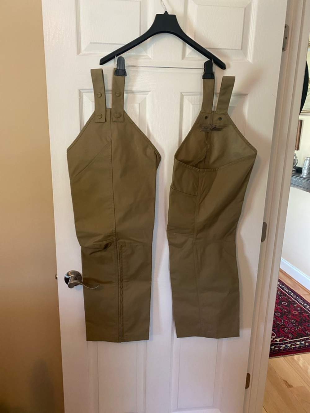 L.L. Bean Briar Chaps Mens Medium Hunting Brush Pants Upland Field Full Zip